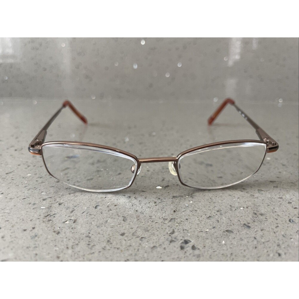 CONVERSE EYEGLASSES FRAMES ONLY FRESH BROWN 44-17-120 YOUTH KIDS FLEX HINGE